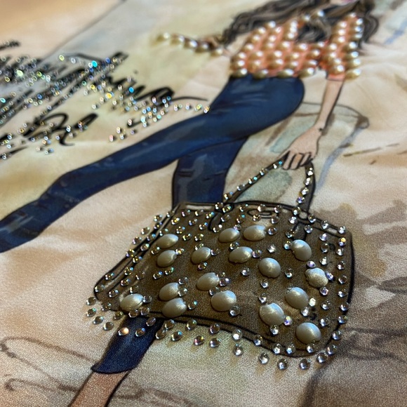 Fancy posh shopper’s tank top - Picture 4 of 4